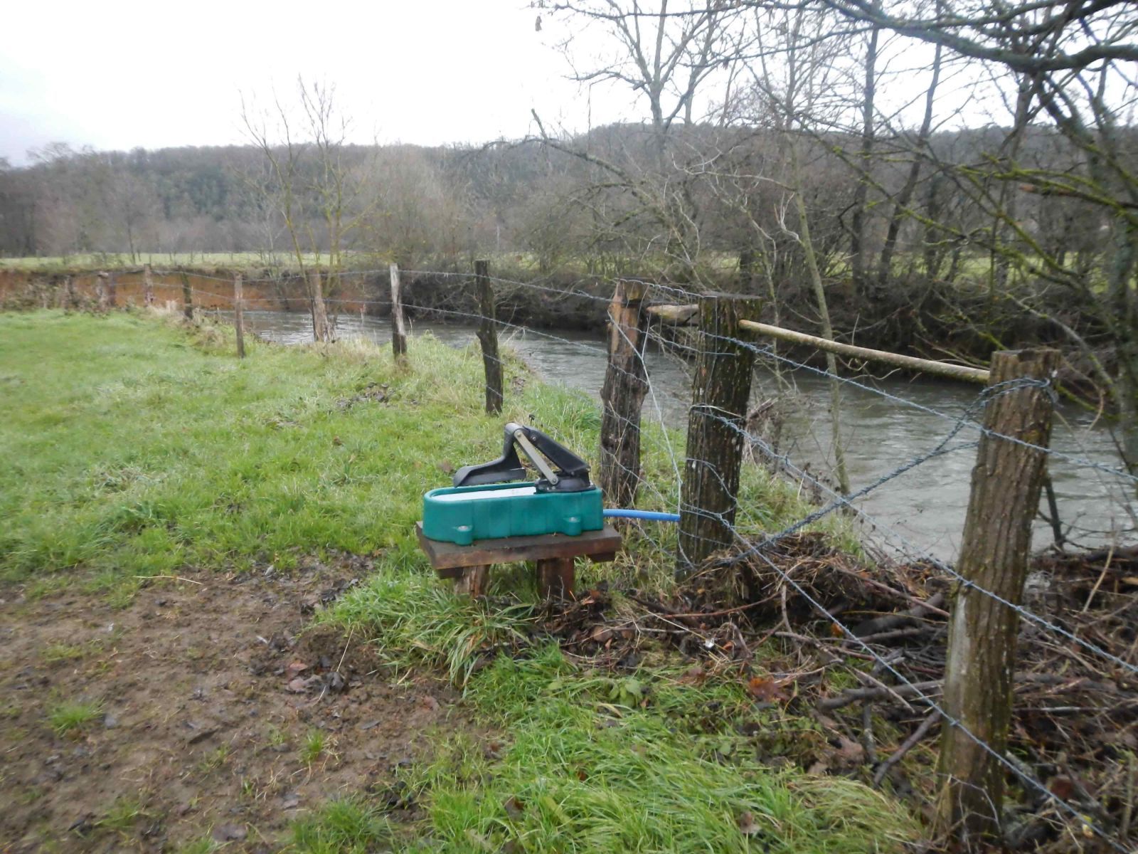 Mise en place de pompe à nez