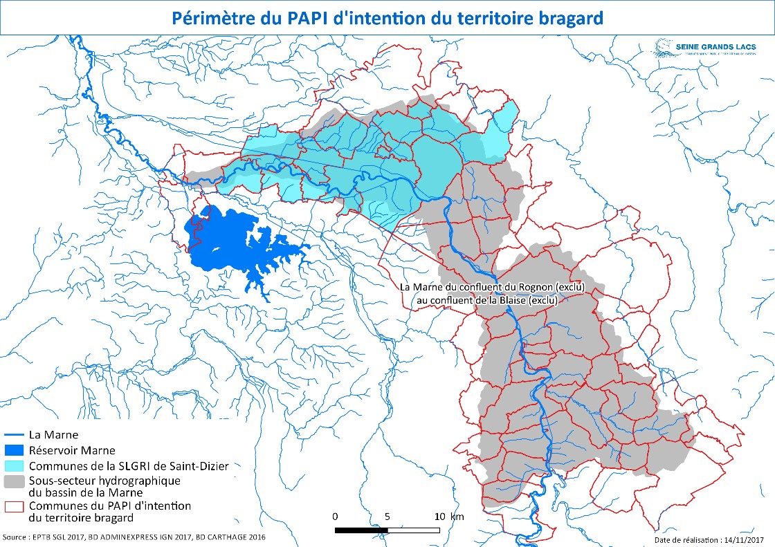 Périmètre du PAPI